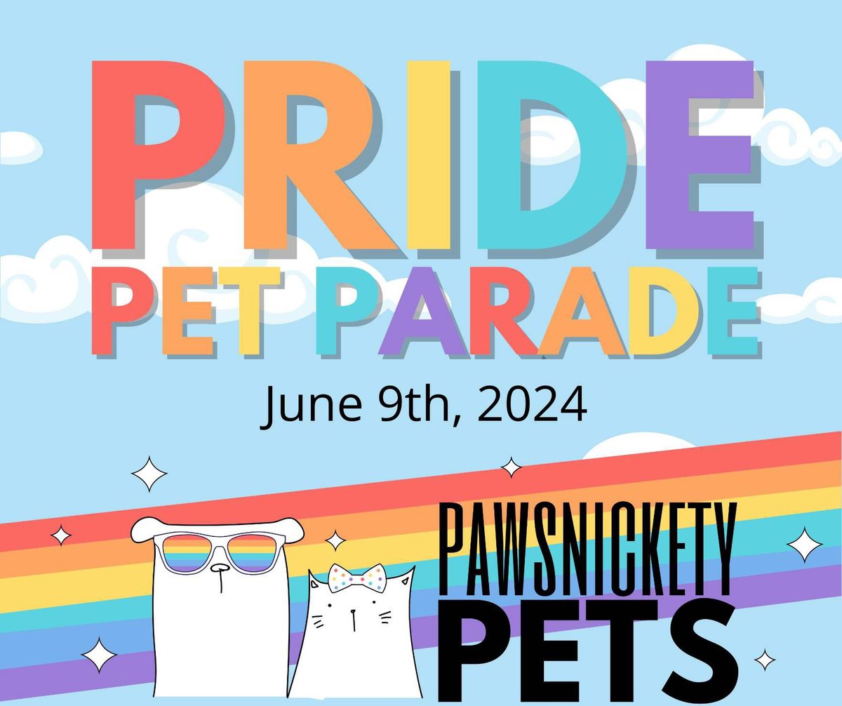 Pawsnickety Pets Pride Pet Parade