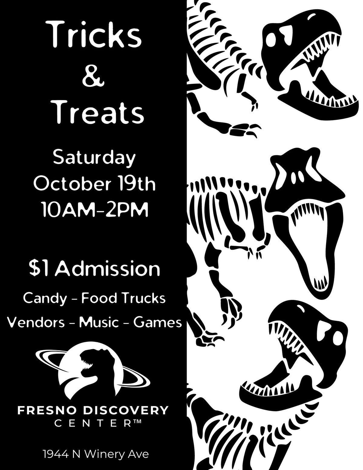 Tricks & Treats @ Fresno Discovery Center