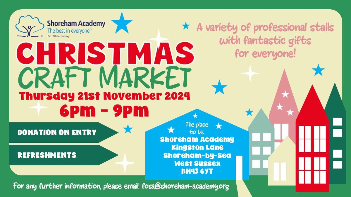 Shoreham Academy's Christmas Craft Market