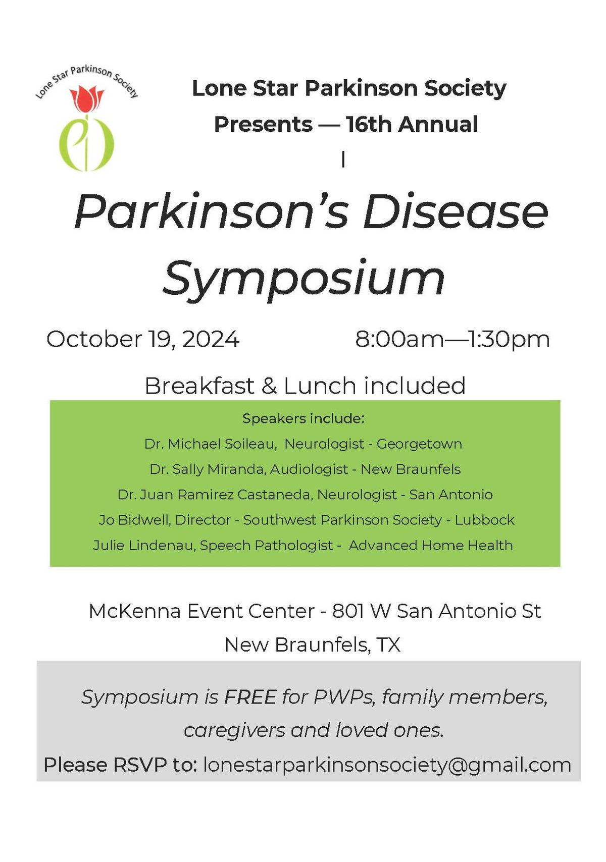 16th Annual Parkinson's Disease Symposium