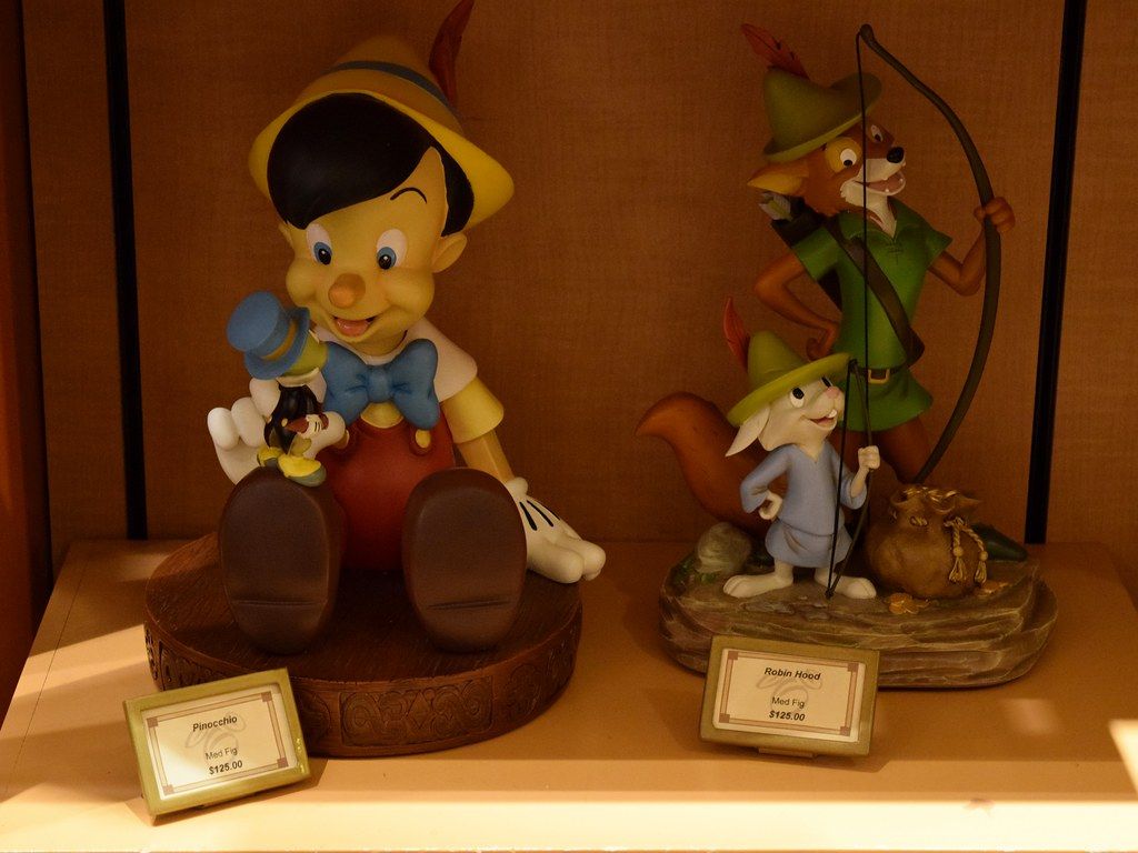 Pinocchio and Robin Hood