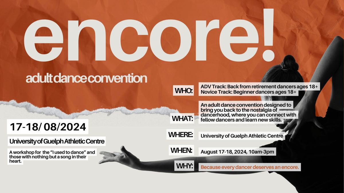 Encore!: Adult Dance Convention