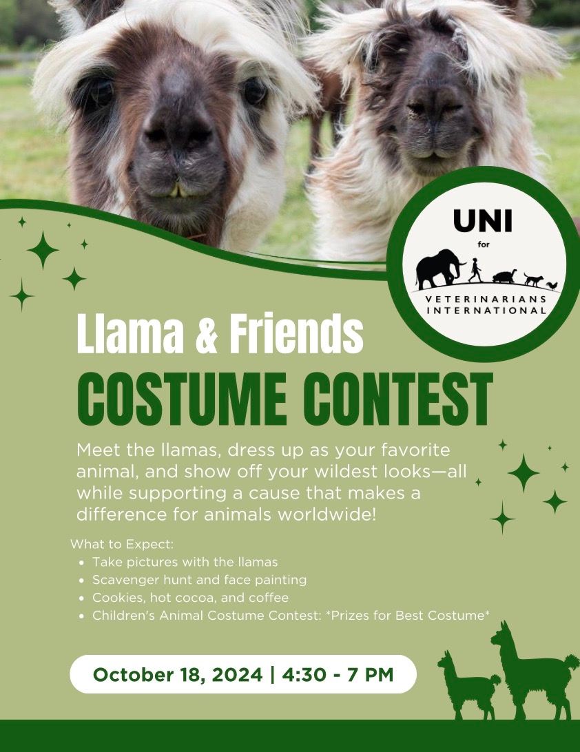 Llama & Friends Costume Contest