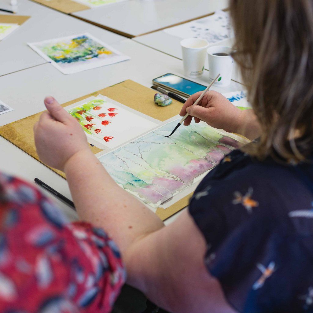 Watercolour class with Penny's Paintings