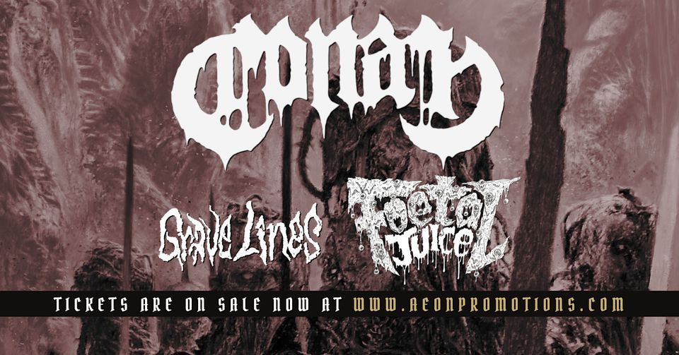 CONAN plus guests FOETAL JUICE + GRAVE LINES - Rebellion, Manchester