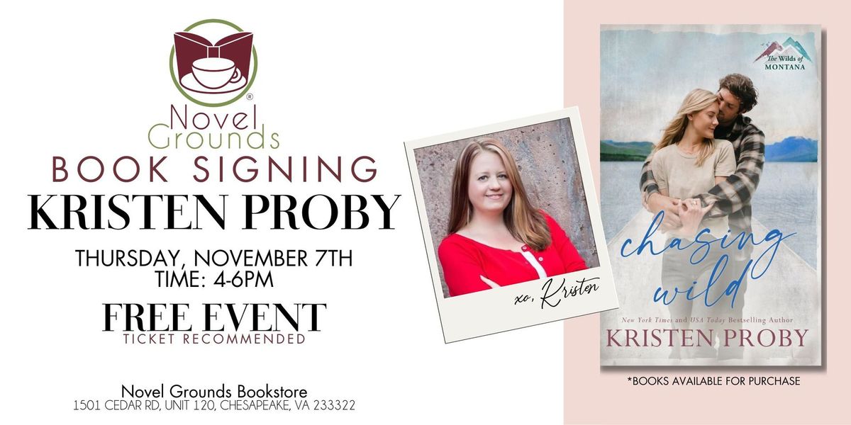 Book Signing - Bestselling Author Kristen Proby