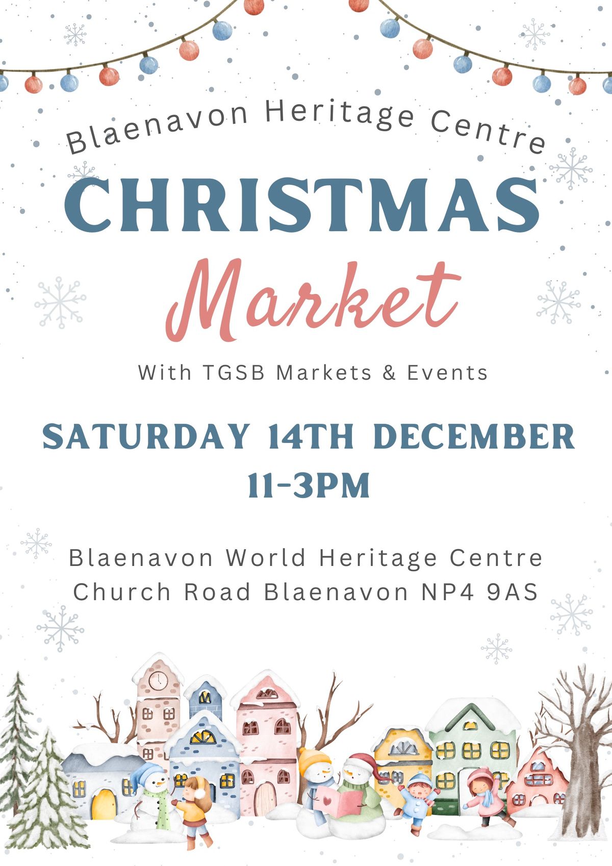 Christmas Market Blaenavon World Heritage Centre