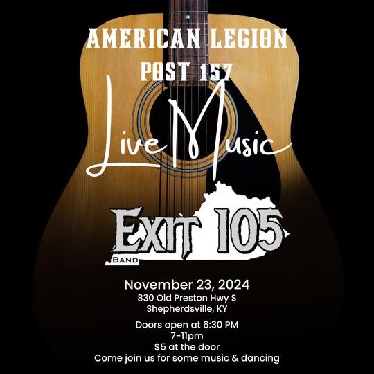 Exit 105 @ American Legion Post # 157