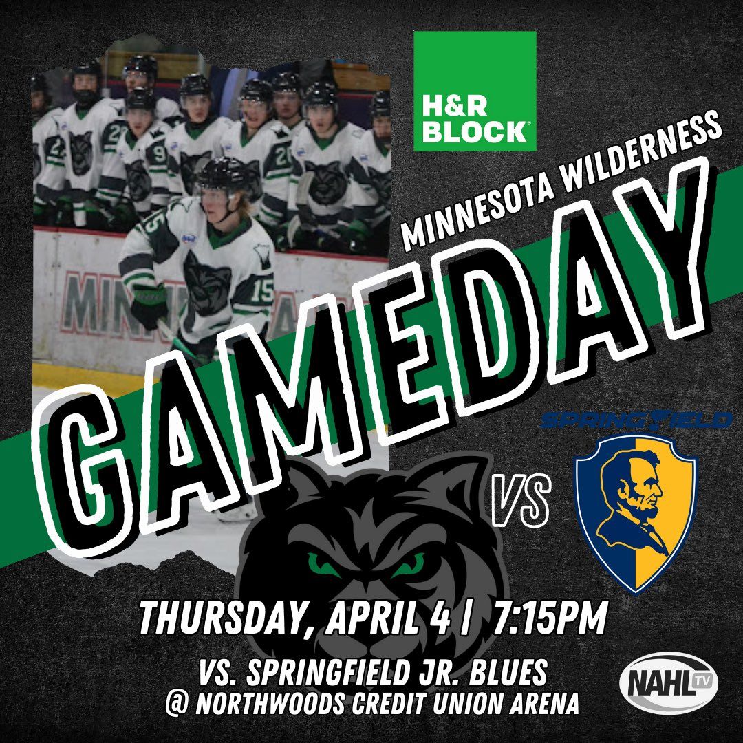 Springfield Jr. Blues vs. Minnesota Wilderness