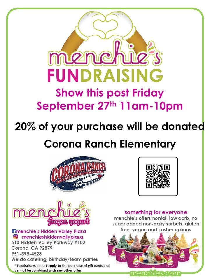 Corona Ranch Elementary School Fundraiser