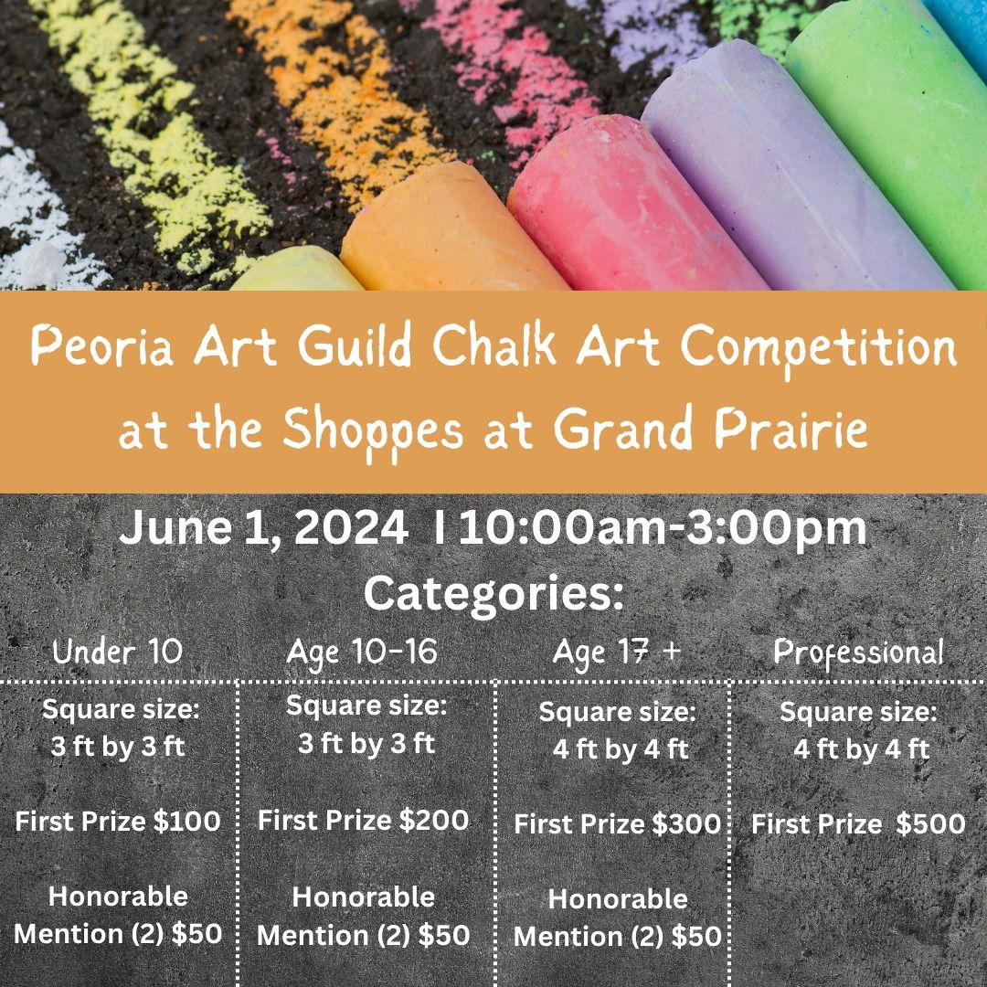 Peoria Art Guild Chalk Art Competition