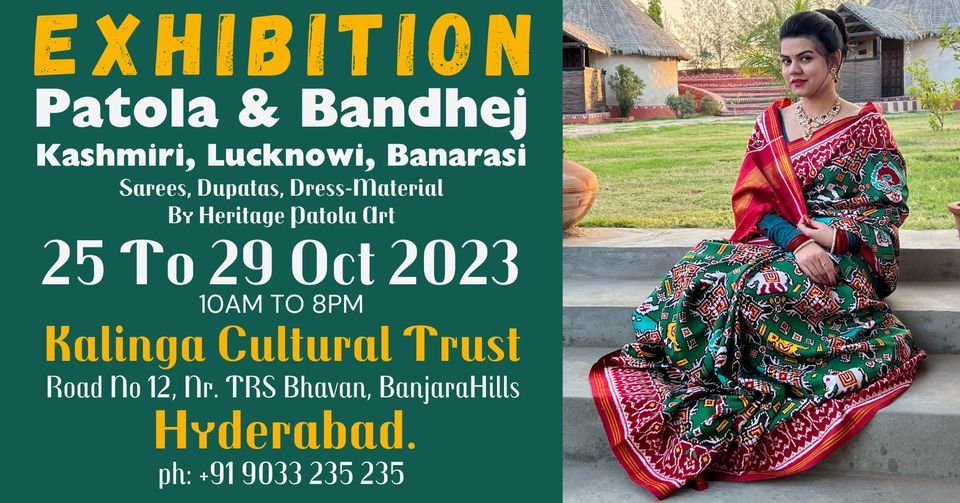 Patola, Bandhej, Kashmiri, Banarasi, Lucknowi Exhibition Hyderabad