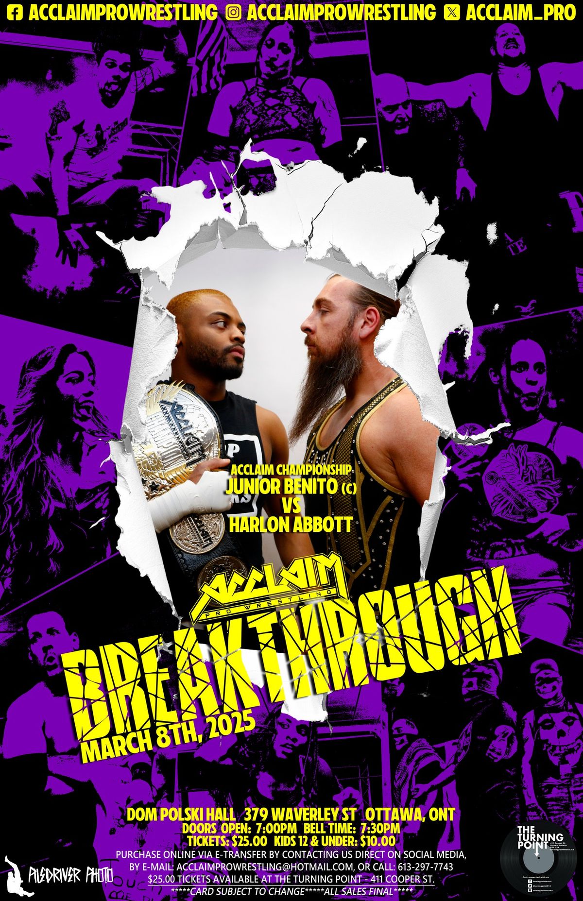 Acclaim Pro Wrestling presents: Breakthrough