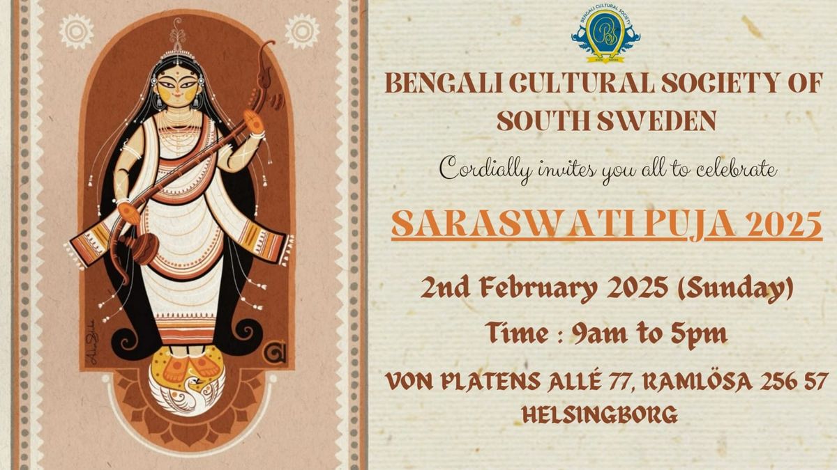 Saraswati Puja 2025 organized by BCSofSS