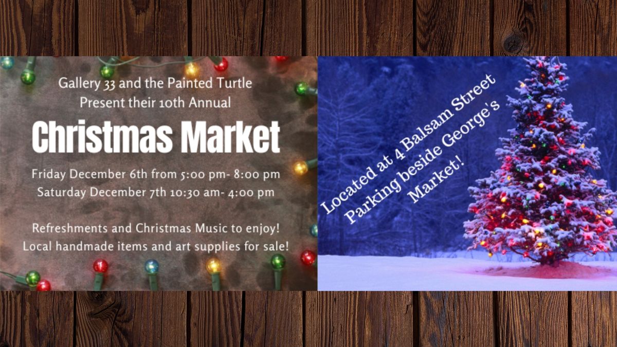 10th Annual Christmas Art Market!