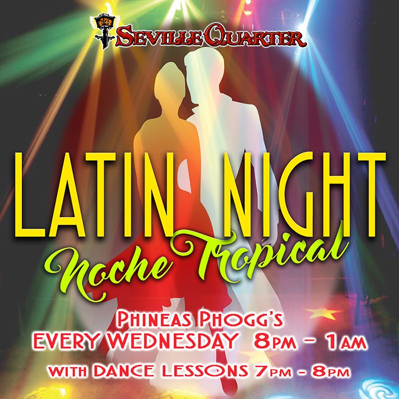 Latin Night - Lessons & social dancing!