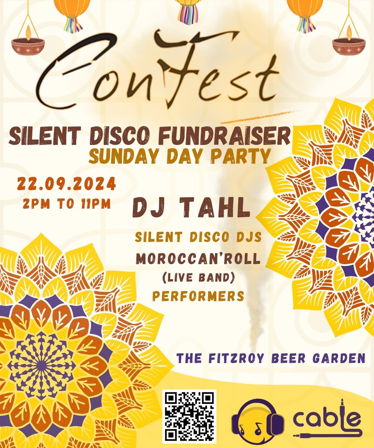 Confest Fundraiser - Sunday Day Party - The Fitzroy Beer Garden