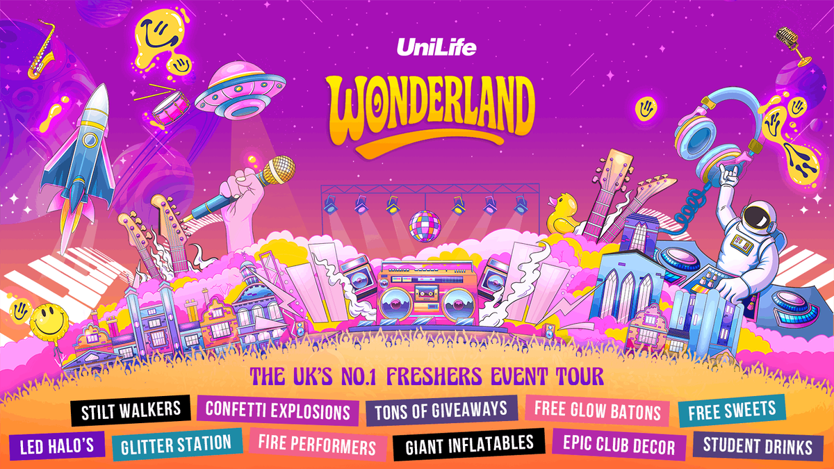 BRIGHTON WONDERLAND | BRIGHTON\u2019S BIGGEST FRESHERS EVENT \ud83d\udd25 |  FIRST 100 TICKETS ONLY \u00a32 