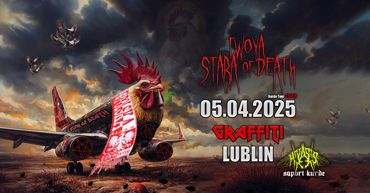 Twoyastara Of Death: Lecimy Of Death Kurde Tour 2025 + saport Miyasis