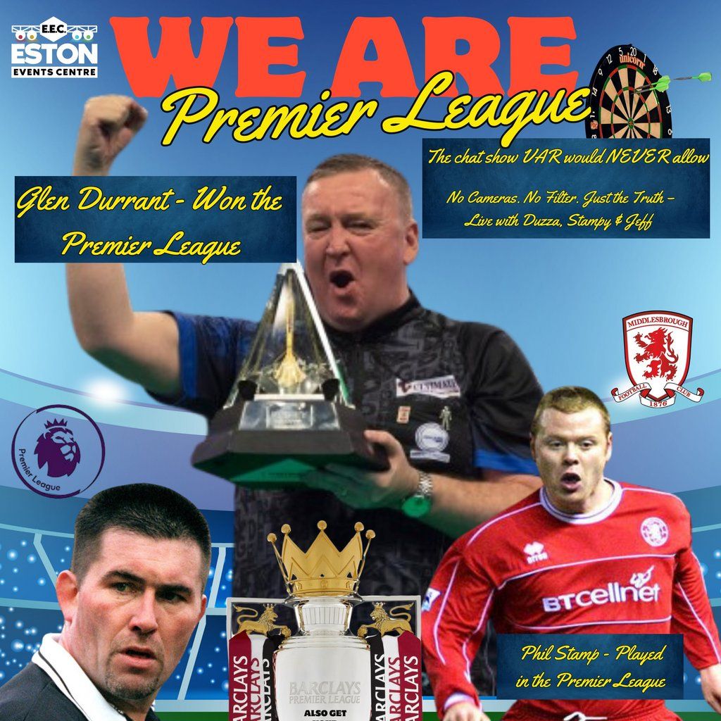 We are Premier League, Jeff Winter, Phil Stamp and Glen Durrant