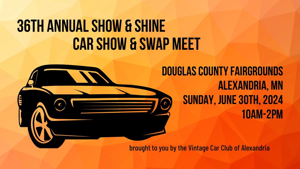 36th Vintage Car Club Annual Show & Shine Car Show & Swap Meet