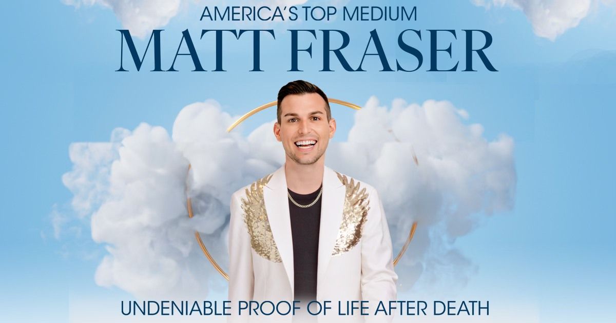 Joliet, IL: Matt Fraser, America's Top Medium LIVE at Rialto Square Theatre