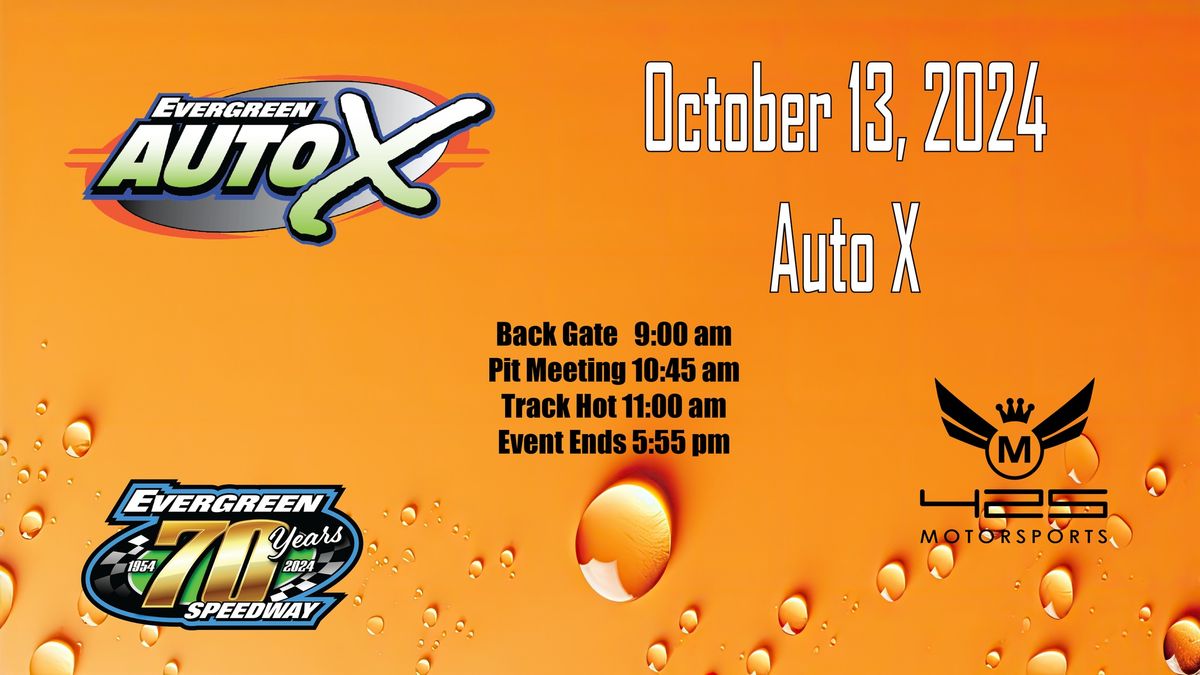 October 13th, 2024  Auto X Powered by 425 Motorsports