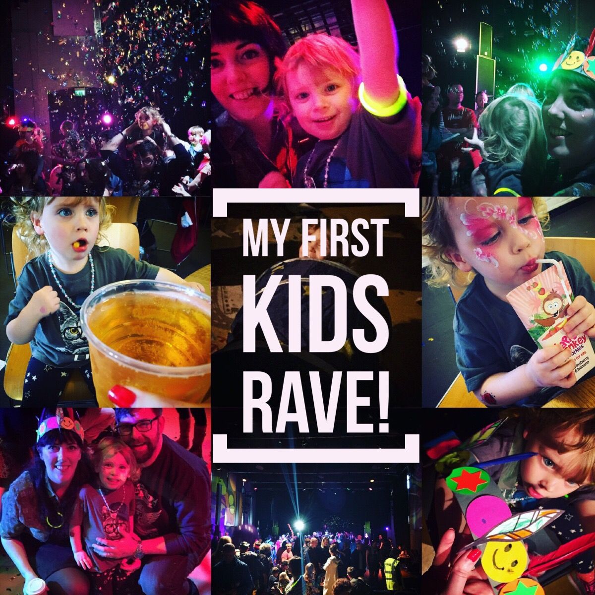 Kiddo Glow Dance | Mini Rave | Red Deer | Dec 30 | by Glitter & Glow