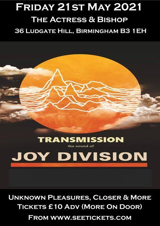 Transmission The Sound Of Joy Division Plus Vaseline & A. Price