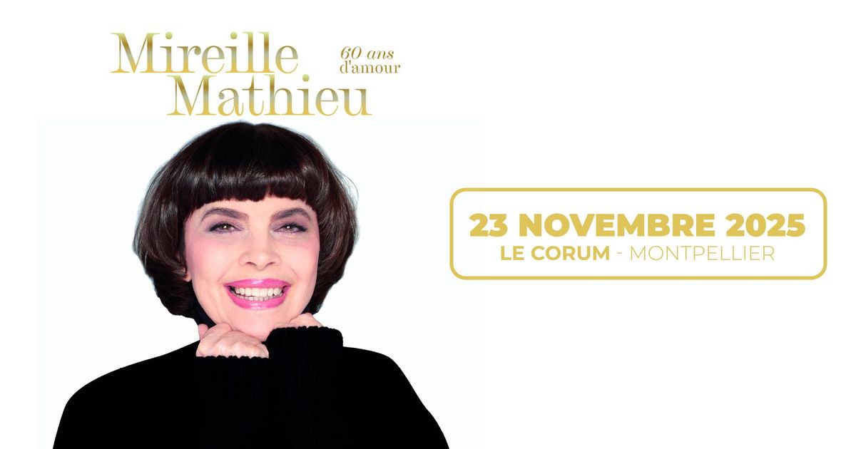 MIREILLE MATHIEU "60 ans d'Amour"