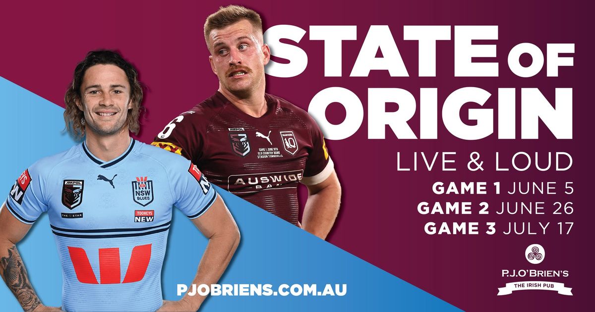 State of Origin Game 3 Live & Loud!