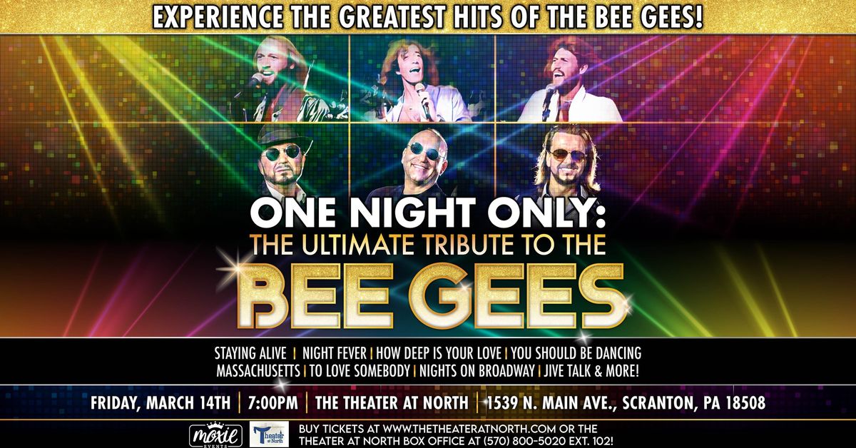 "One Night Only" - The Ultimate Tribute to The Bee Gees