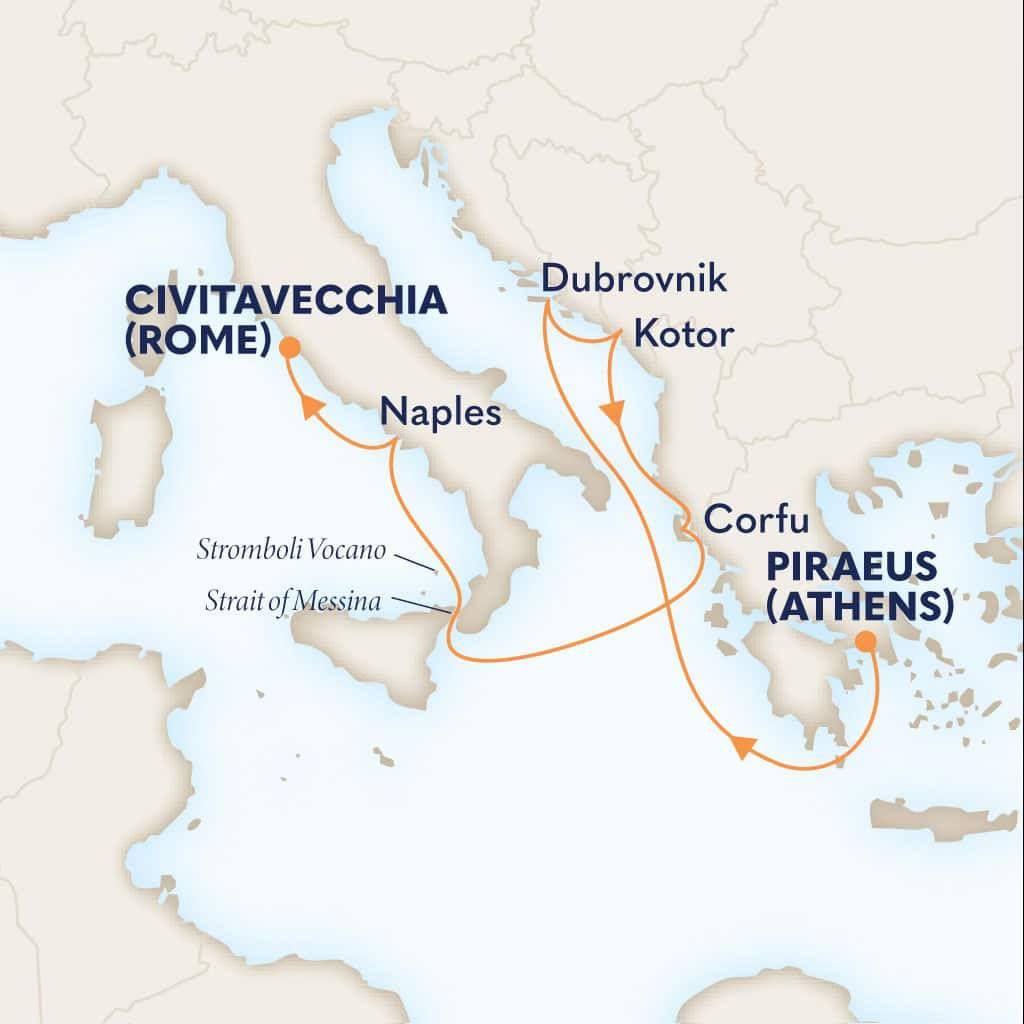 Gays of Holland America Athens to Rome Cruise