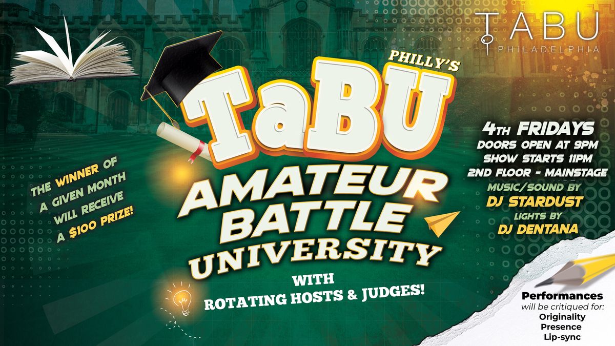 TABU Philly's Amateur Battle University