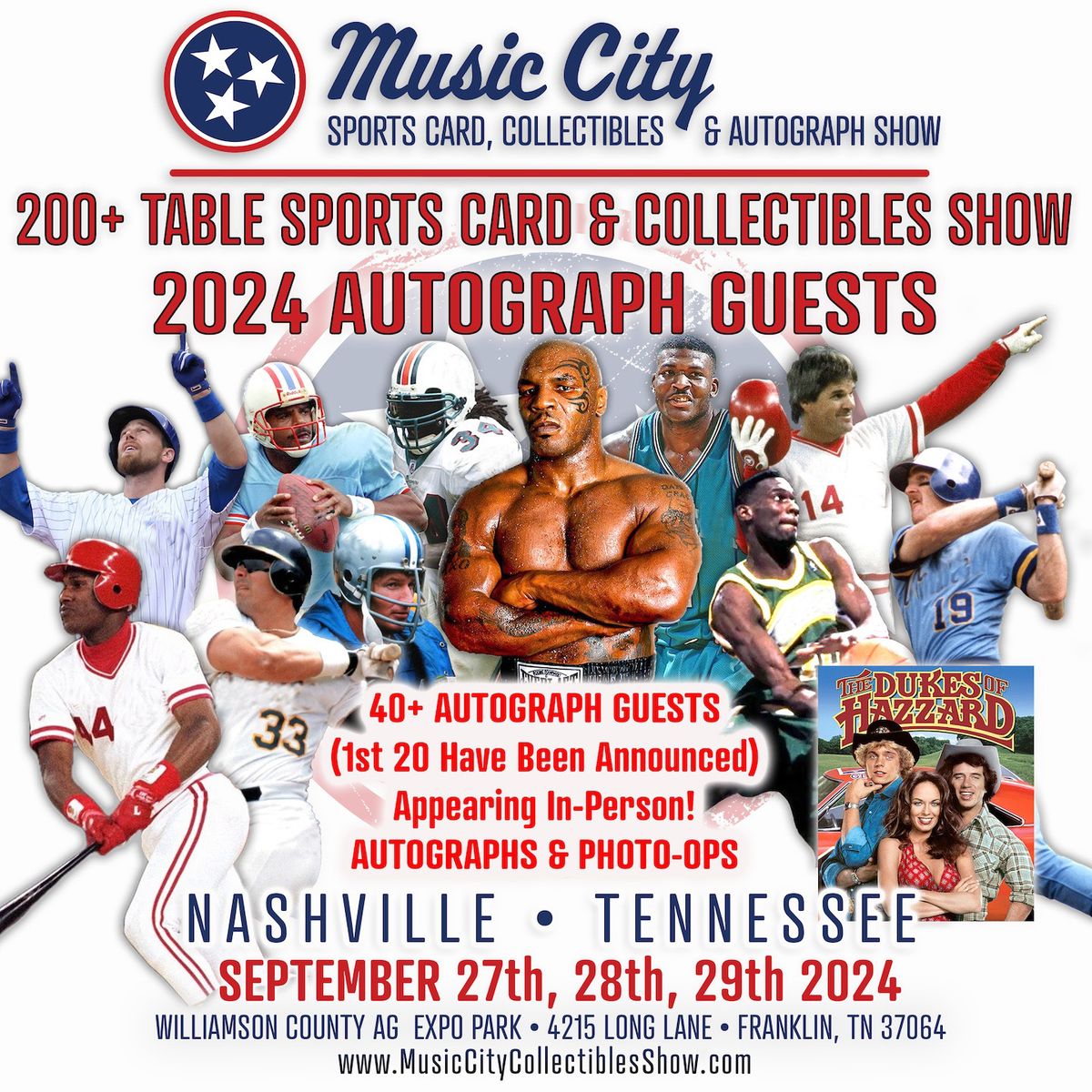 Music City Sports Card, Collectibles & Autograph Show!