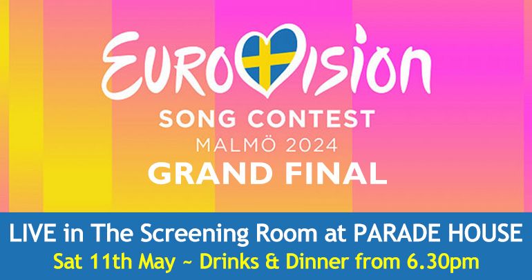 Eurovision Grand Final Live in The Screening Room