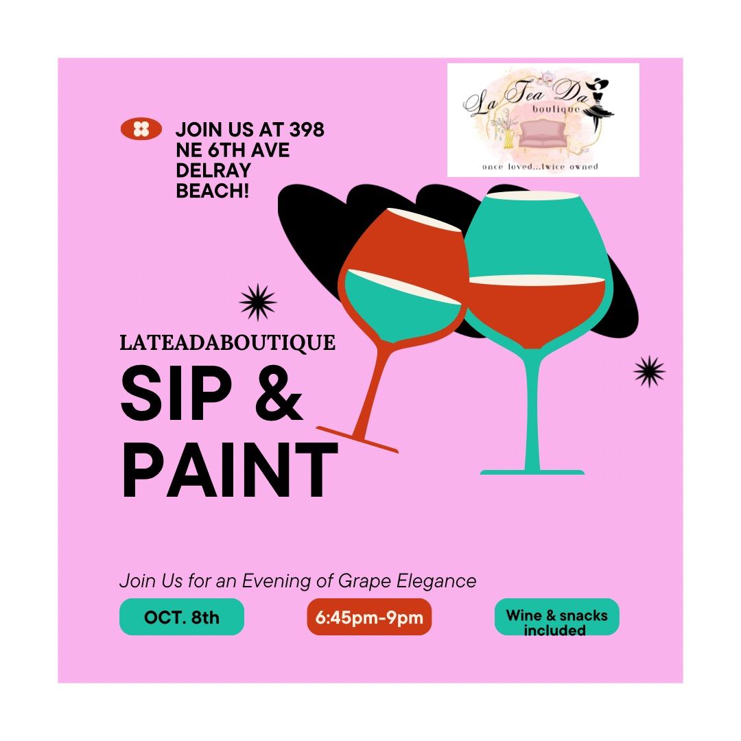 SIP & PAINT EVENT