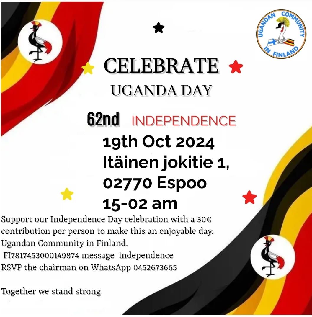 Uganda day celebrations in Finland