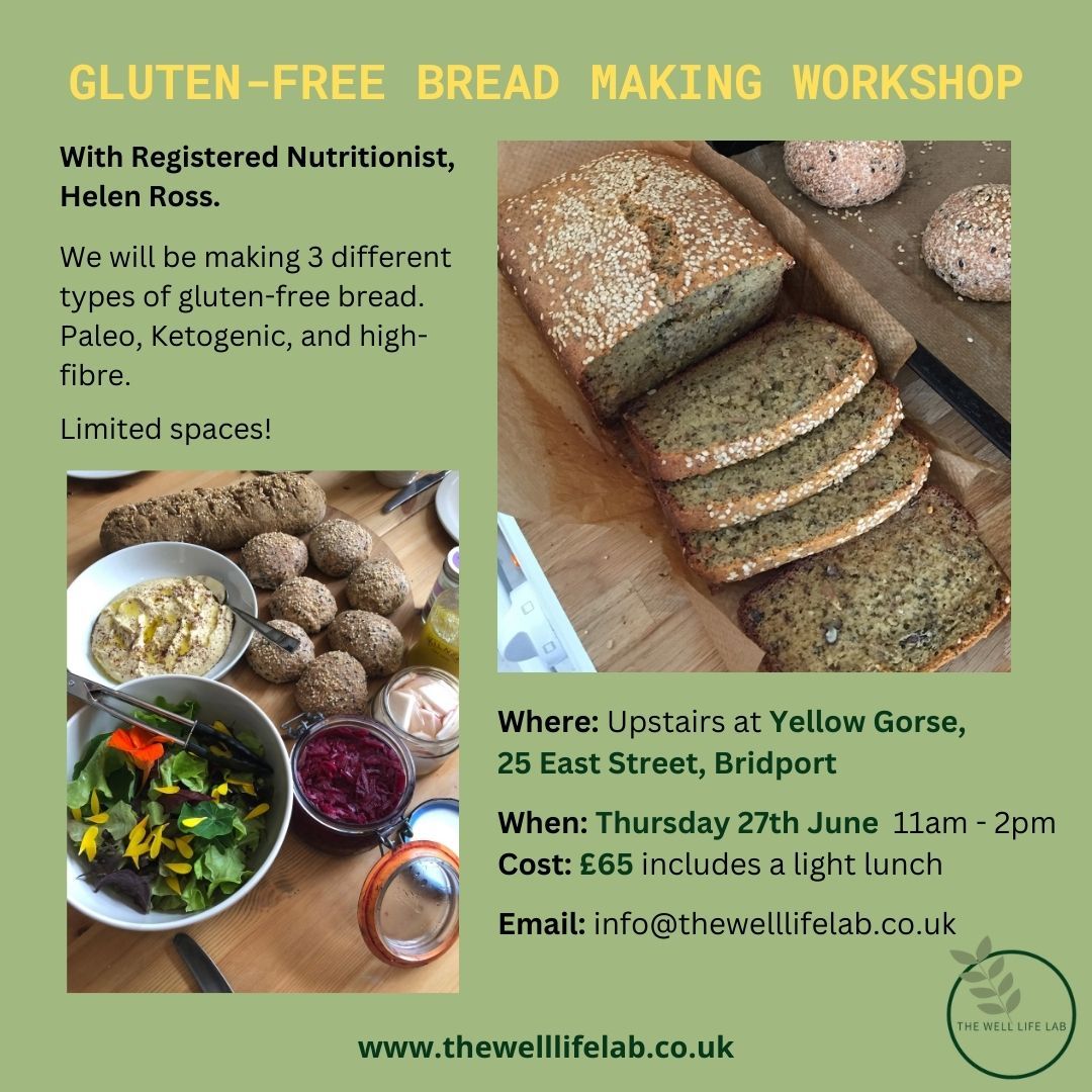 Gluten-free bread making workshop