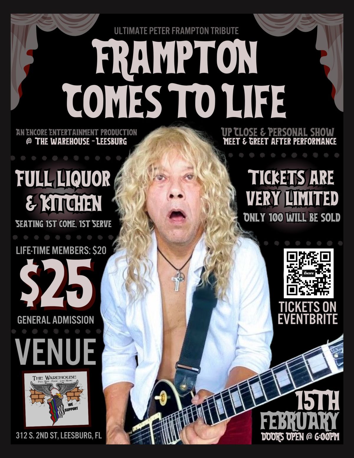 Peter Frampton Ultimate Tribute - Frampton Comes To Life