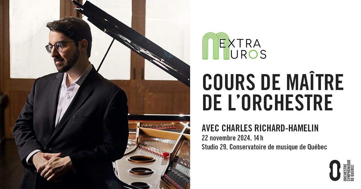 Cours de ma\u00eetre en piano avec Charles Richard-Hamelin