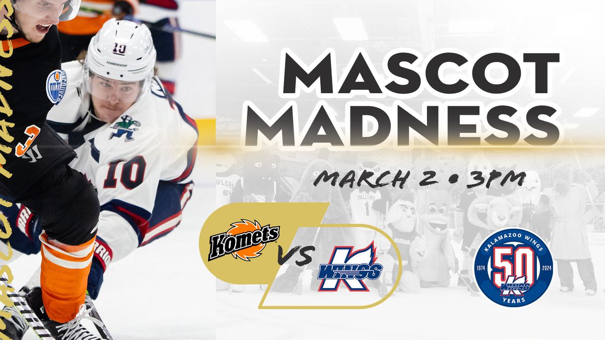 Komets vs. K-Wings: Mascot Madness