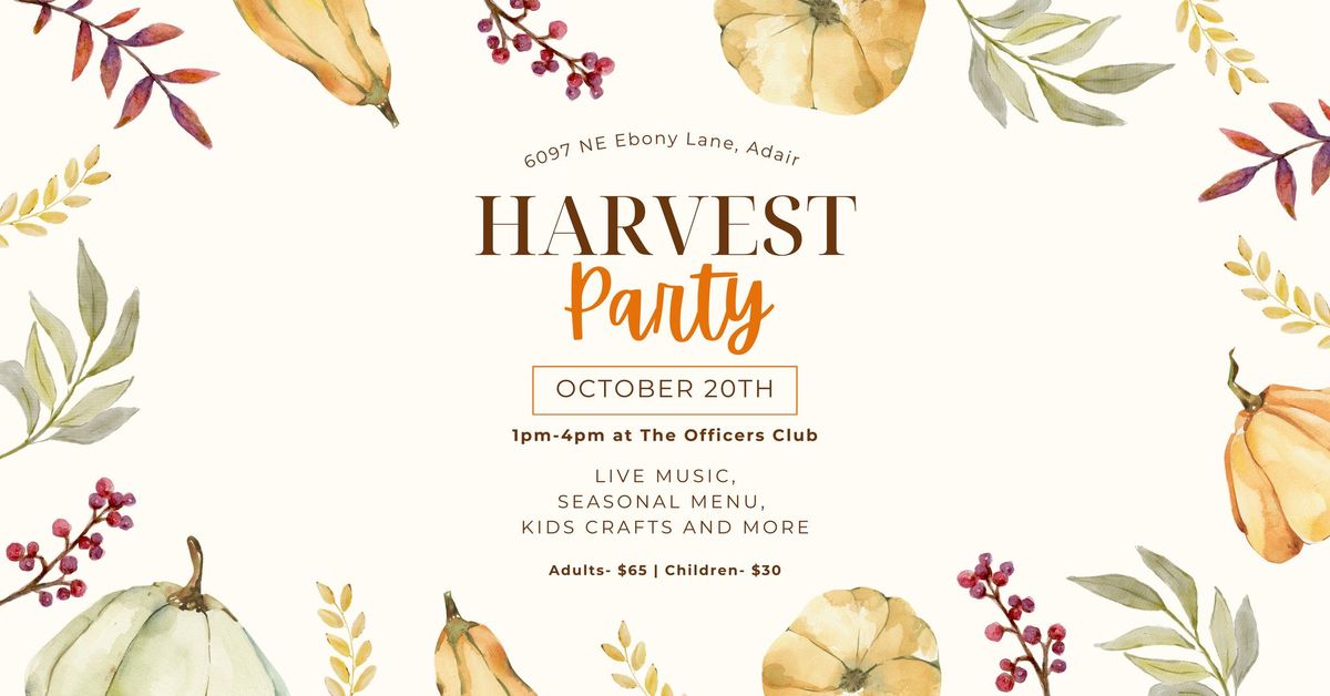 Fall Harvest Party