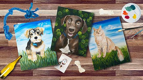 Paint Your Pet Portrait 