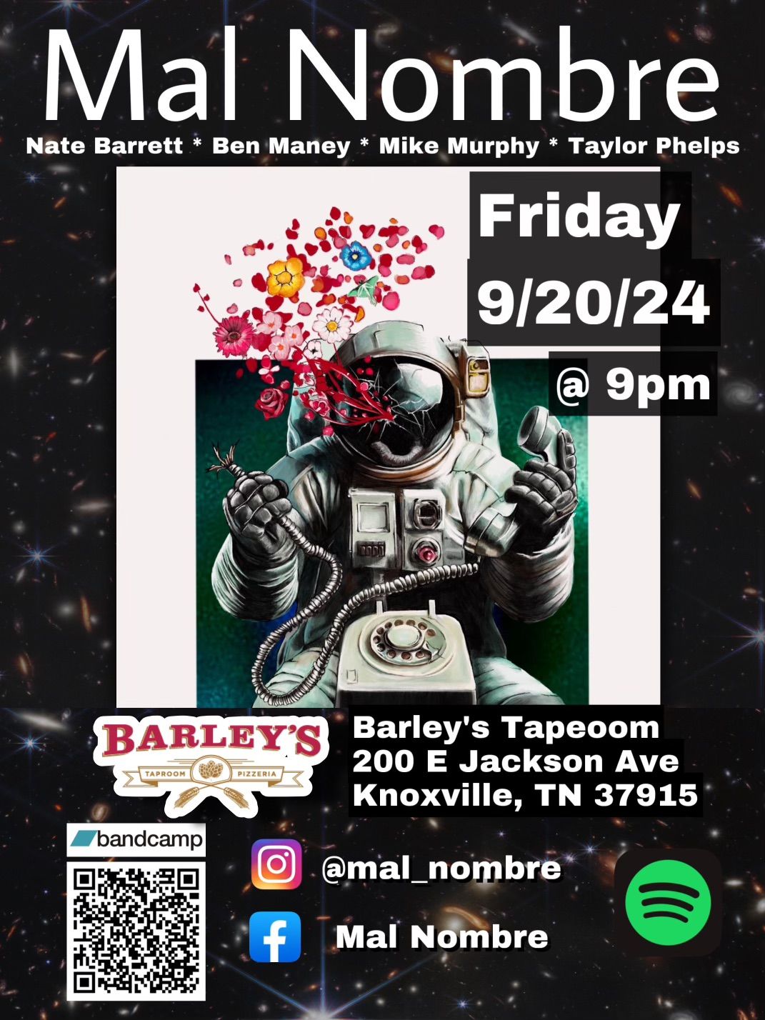 Mal Nombre at Barley\u2019s 