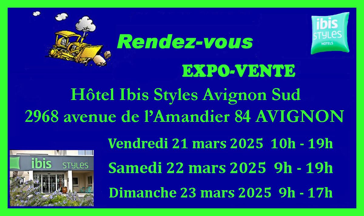 Expo Vente mod\u00e8les r\u00e9duits H\u00f4tel Ibis Styles Avignon Sud