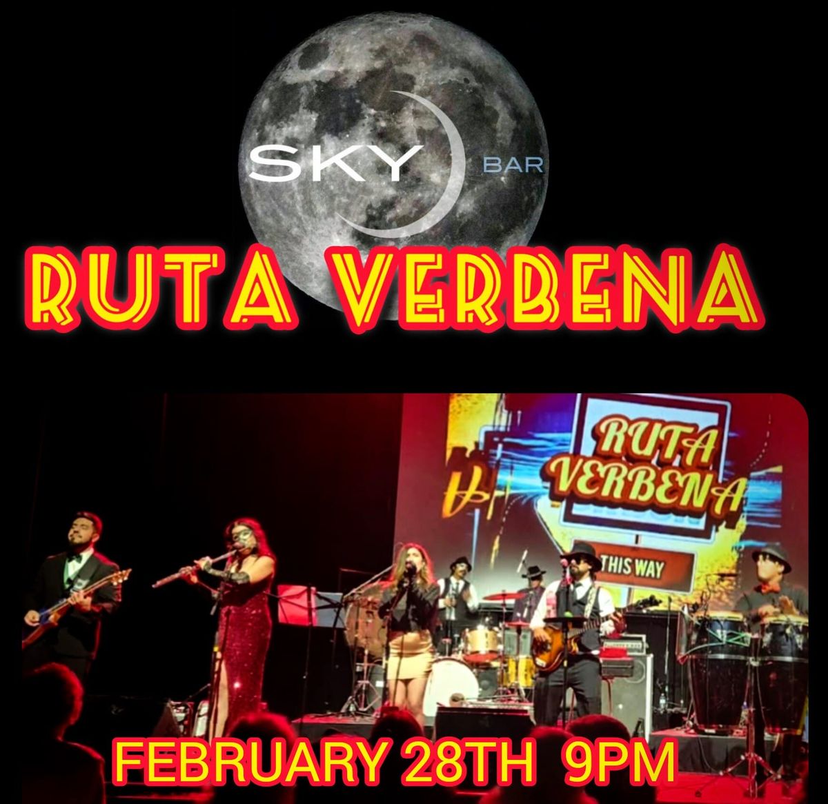 RUTA VERBENA RETURNS TO SKYBAR