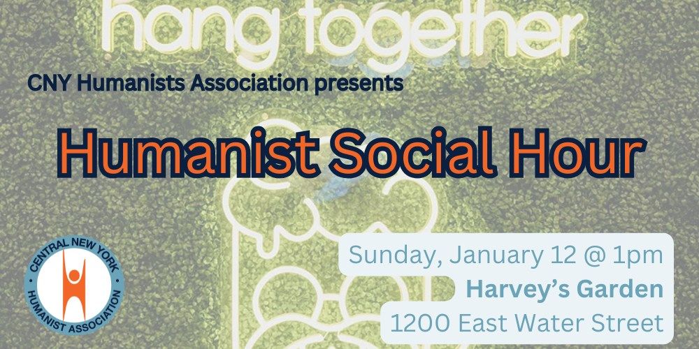 Humanist Social Hour @ Harvey's Garden