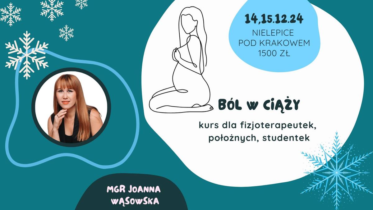 Kurs Kompleksowa Fizjoterapia Kobiet- B\u00f3l w Ci\u0105\u017cy