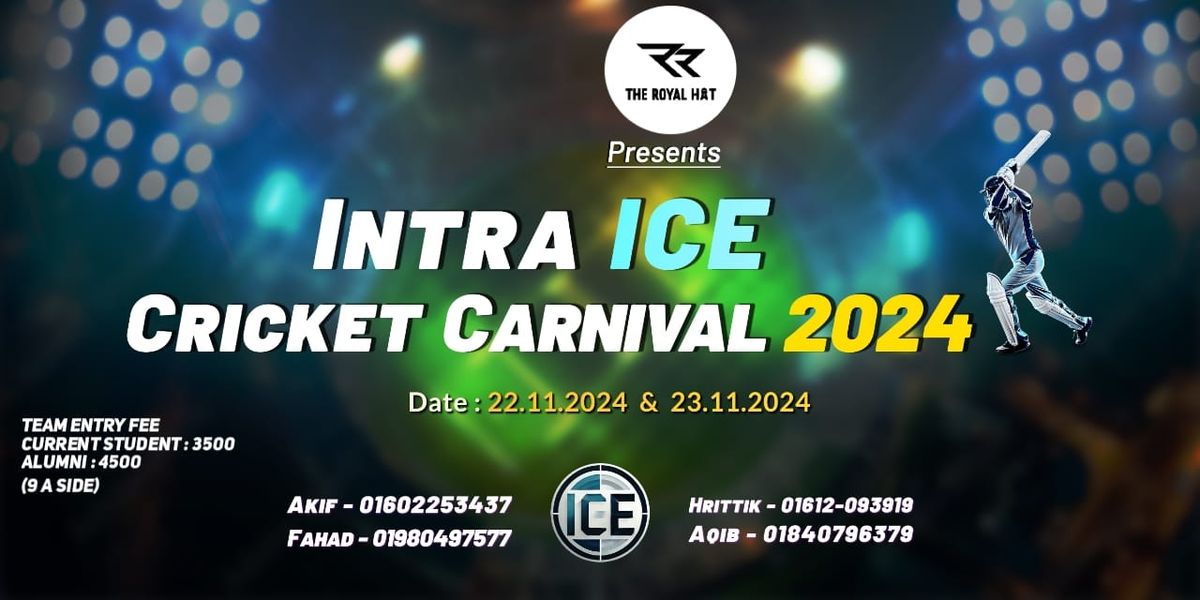 Intra ICE Cricket Carnival, 2024